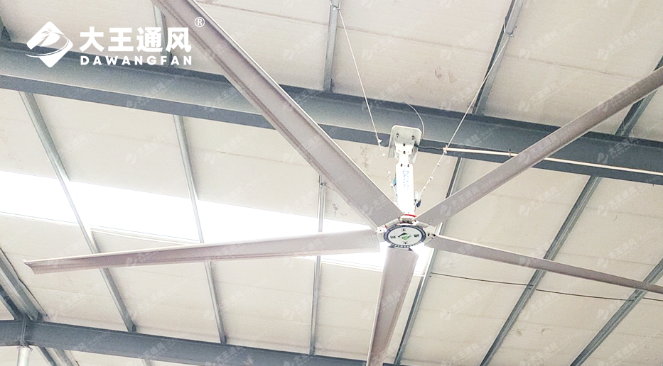 大王安全工業(yè)大風(fēng)扇：鋼絲繩纏繞與平衡保護(hù)，為您的工業(yè)通風(fēng)保駕護(hù)航